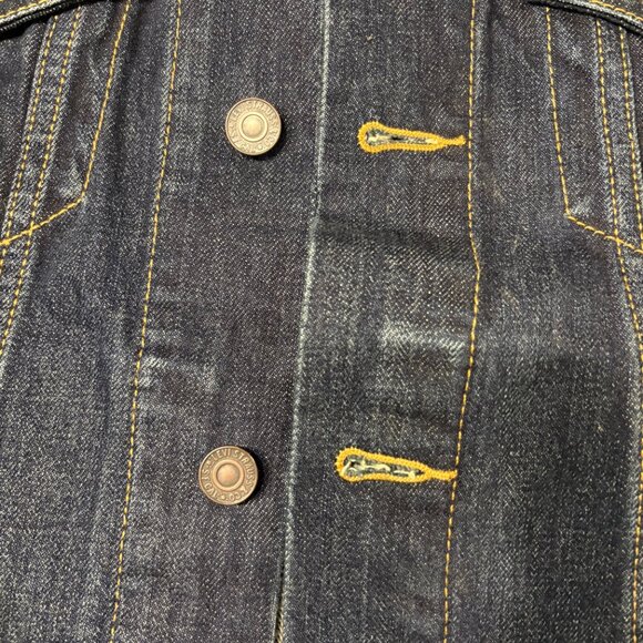 NWOT Levis NFL Carolina Panthers Denim Trucker Jacket Special Edition Size Small - Picture 8 of 13